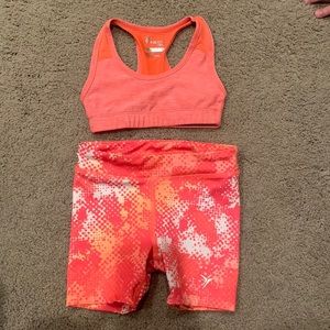 Xs (5) old navy cheer top and bottom’s